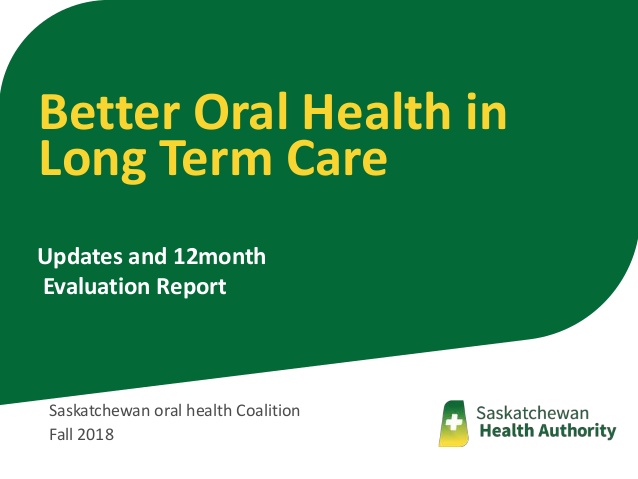 better oral health in long term care