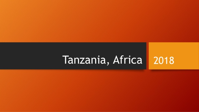 tanzania africa 2018